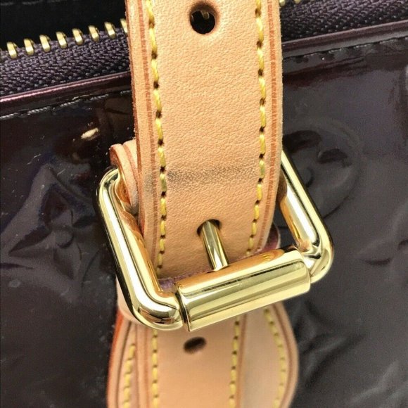 Authentic LOUIS VUITTON Monogram Vernis Tote Rosewood Avenue Shoulder Bag - Picture 7 of 9